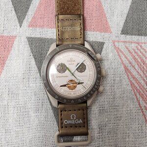 🍊Swatch X Omega Moonswatch Mission To Saturn